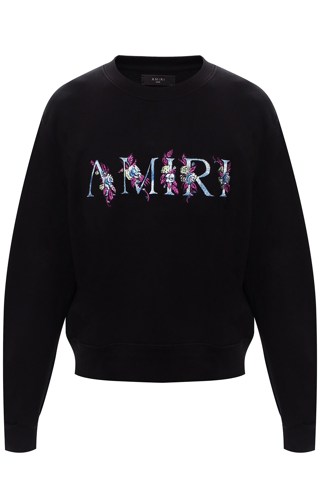 Black Logo-embroidered sweatshirt Amiri - Vitkac Canada